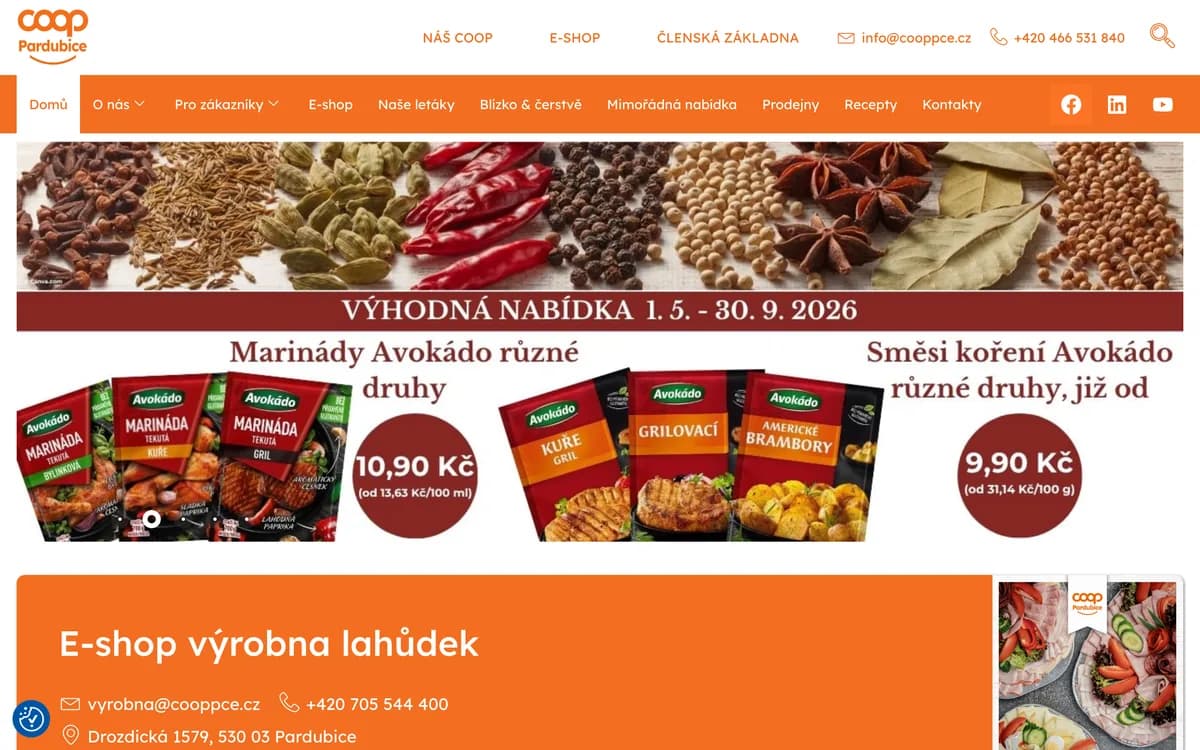 COOP Pardubice